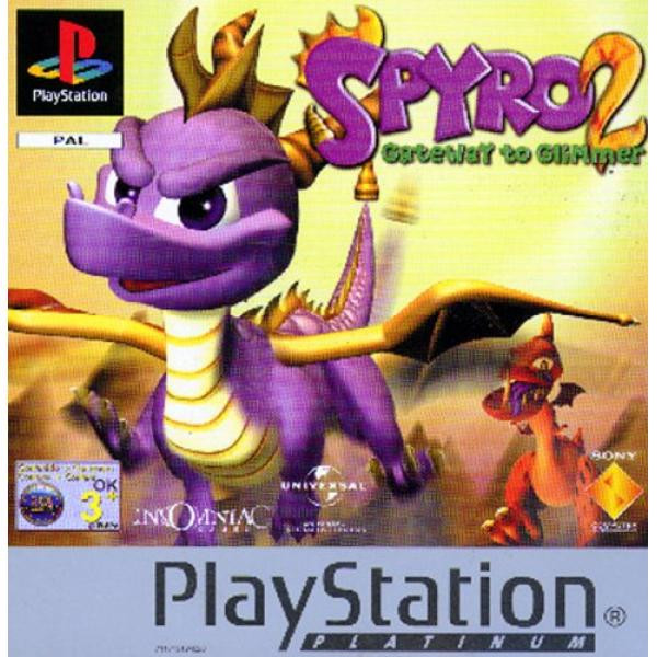 Insomniac games Spyro 2 Gateway To Glimmer (platinum)