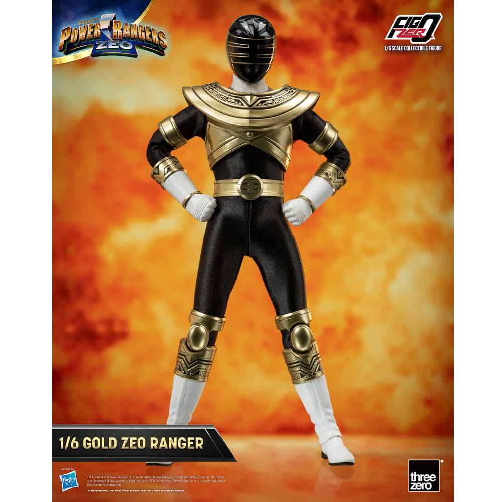 Threezero Power Rangers FigZero Zeo Gold Ranger
