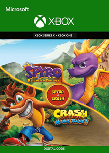 Activision Spyro + Crash Remastered Game Bundle