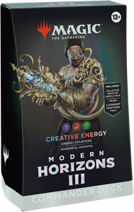 Wizards of The Coast Magic The Gathering - Modern Horizons 3 Commander Deck - Creative Energy