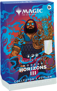 Wizards of The Coast Magic The Gathering - Modern Horizons 3 Collector Commander Deck - Creative Energy
