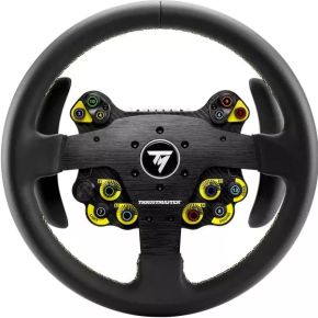Thrustmaster Evo Racing 32R Leather Zwart, Geel Stuur PC, PlayStation 4, PlayStation 5, Xbox, Xbox O