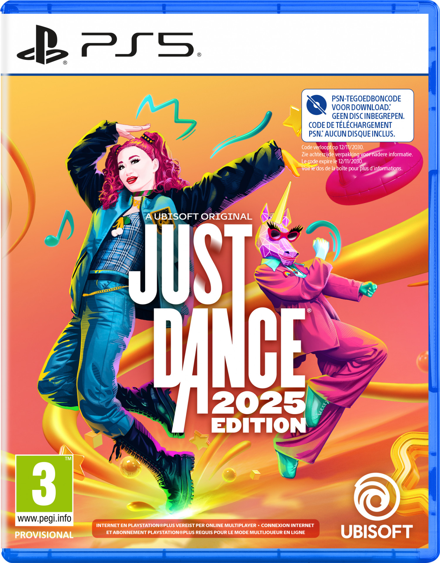 Ubisoft Just Dance 2025 (Code in a Box)