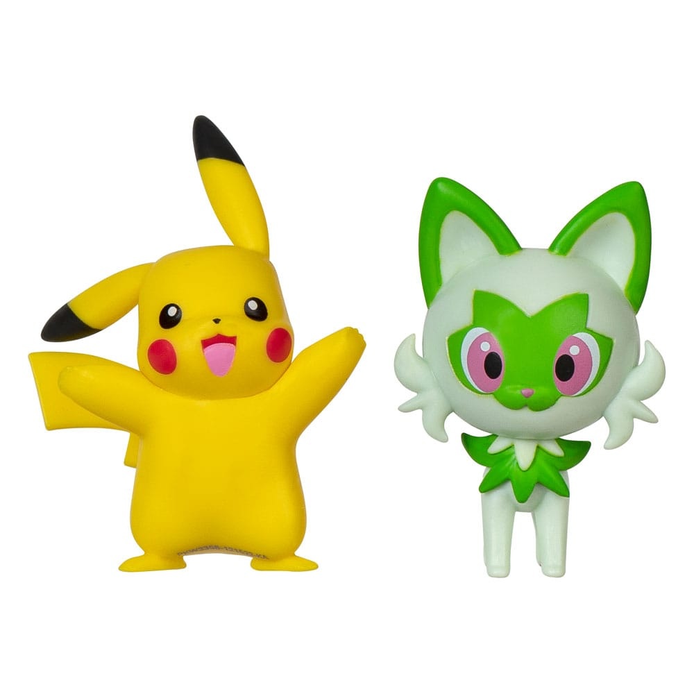 Pokémon Battle Figure Pikachu & Sprigatito