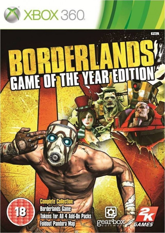 2K Games Borderlands Game of the Year Edition