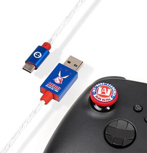 Numskull My Hero Academia - USB-C LED Charge Cable & Thumb Grips