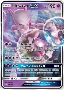 Pokémon Mewtwo GX //  kaart