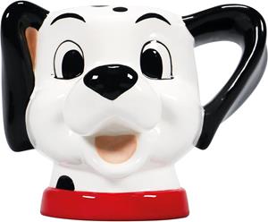 Half Moon Bay Disney's 101 Dalmatians - Dalmatian Shaped Mug