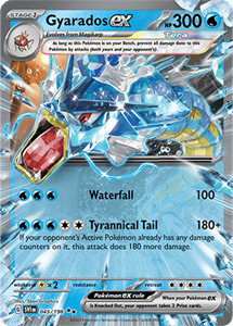 Pokémon Gyarados EX -SVI 045 -  kaart (Scarlet & Violet)