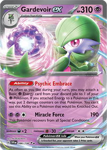 Pokémon Gardevoir EX - SVI 086 -  kaart (Scarlet & Violet)