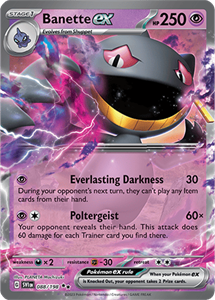 Pokémon Banette EX - SVI 088 -  kaart (Scarlet & Violet)