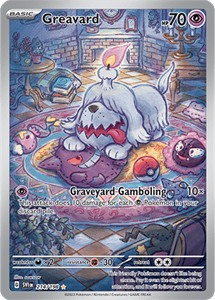 Pokémon Greavard Illustration Rare - SVI 214 -  kaart (Scarlet & Violet)