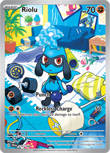 Pokémon Riolu Illustration Rare - SVI 215 -  kaart (Scarlet & Violet)