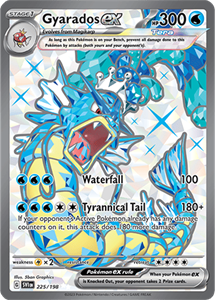 Pokémon Gyarados EX Ultra Rare - SVI 225 -  kaart (Scarlet & Violet)