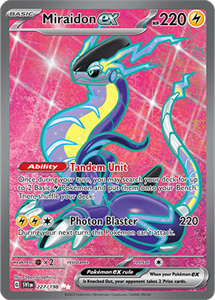 Pokémon Miraidon EX Ultra Rare - SVI 227 -  kaart (Scarlet & Violet)