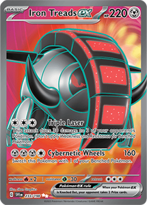 Pokémon Iron Treads EX Ultra Rare - SVI 233 -  kaart (Scarlet & Violet)