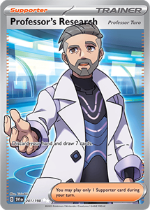 Pokémon Professor's Research Ultra Rare - SVI 241 -  kaart (Scarlet & Violet)