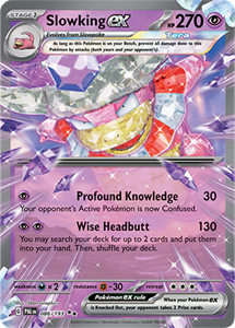 Pokémon Slowking EX Double Rare - PAL 086 -  kaart (Scarlet & Violet - Paldea Evolved)