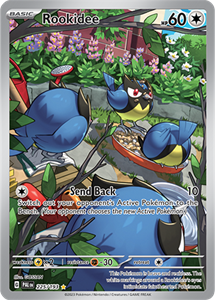 Pokémon Rookidee Illustration Rare - PAL 225 -  kaart (Scarlet & Violet - Paldea Evolved)