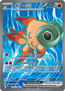 Pokémon Chi-Yu EX Ultra Rare - PAL 234 -  kaart (Scarlet & Violet - Paldea Evolved)