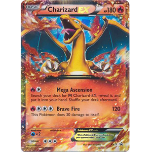 Pokémon Charizard EX Oversized (Promo) - XY17 //  KAART