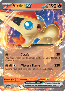 Pokémon Victini EX Double Rare - OBF 033 -  kaart (Scarlet & Violet - Obsidian Flames)