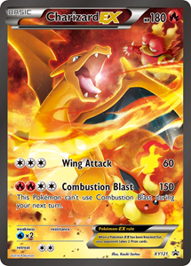 Pokémon Charizard EX XY Black Star Promos Oversized (Promo) - XY121 //  KAART