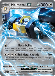 Pokémon Melmetal EX Double Rare - OBF 153 -  kaart (Scarlet & Violet - Obsidian Flames)