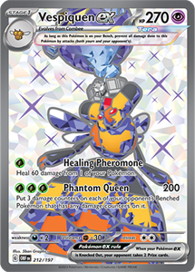 Pokémon Vespiquen EX Ultra Rare - OBF 212 -  kaart (Scarlet & Violet - Obsidian Flames)