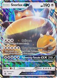 Pokémon Snorlax GX //  kaart