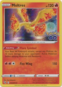 Pokémon Moltres - 012/078 - Holo Rare //  kaart ( GO)