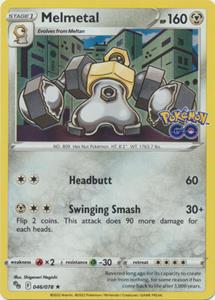 Pokémon Melmetal - 046/078 - Holo Rare //  kaart ( GO)