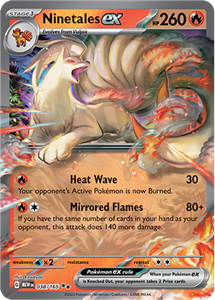 Pokémon Ninetales EX Double Rare - MEW 038 -  kaart (Scarlet & Violet - 151)