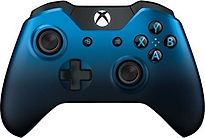 Microsoft Xbox One Wireless Controller [Dusk Shadow Special Edition] blauwzwart - refurbished