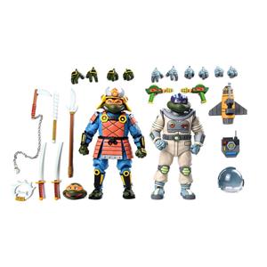 NECA TMNT (Cartoon) Space Adventure & Samurai Turtles