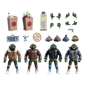 NECA TMNT (Cartoon) 4-Pack Punk Turtles