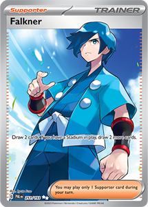 Pokémon Falkner Ultra Rare - PAL 251 -  kaart (Scarlet & Violet - Paldea Evolved)