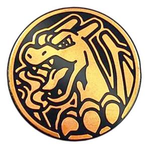 Pokémon Aanbieding: Pokemon Charizard GX Munt - Collectible Coin (Gold Holofoil)