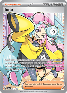 Pokémon Iono Ultra Rare - PAL 254 -  kaart (Scarlet & Violet - Paldea Evolved)