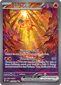 Pokémon Chi-Yu EX Special Illustration Rare - PAL 259 -  kaart (Scarlet & Violet - Paldea Evolved)