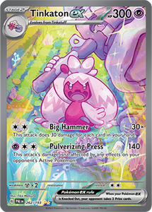 Pokémon Tinkaton EX Special Illustration Rare - PAL 262 -  kaart (Scarlet & Violet - Paldea Evolved)