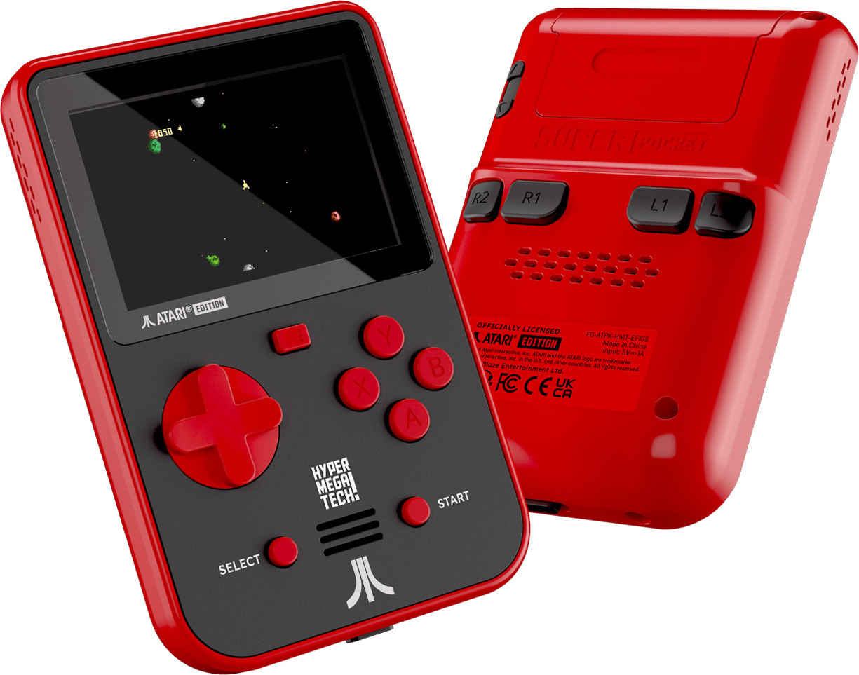 Super Pocket Gaming Handheld - Atari (50 games)