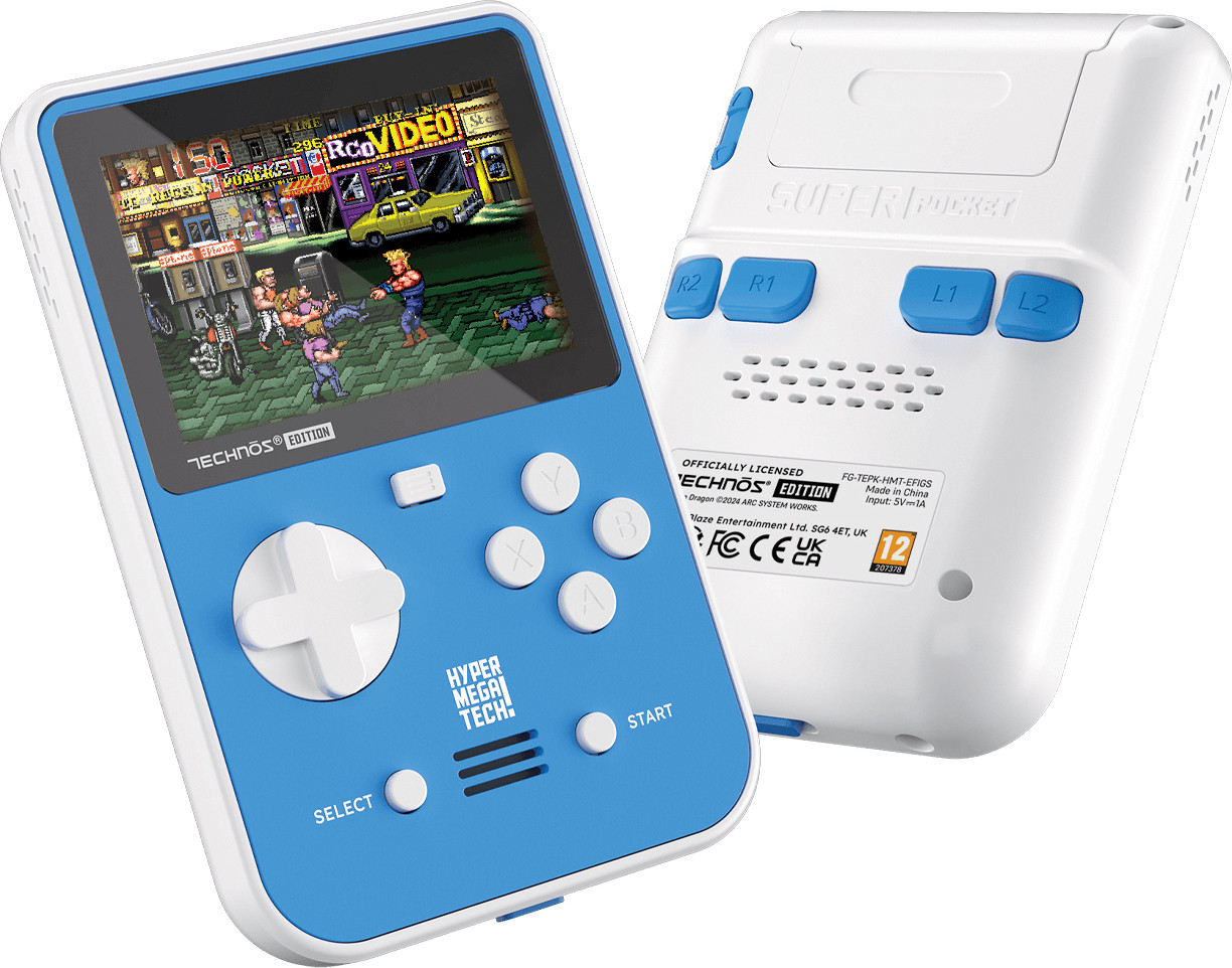 Super Pocket Gaming Handheld - Technos (15 games)