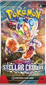 The Pokemon Company Pokemon TCG Stellar Crown Booster Pack