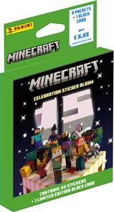 Panini Minecraft 3 Sticker Eco Blister Pack