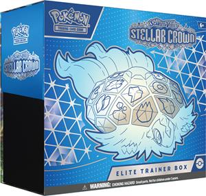 The Pokemon Company Pokemon TCG Scarlet & Violet Stellar Crown Elite Trainer Box