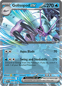 Pokémon Golisopod EX Double Rare - PAR 050 -  kaart (Scarlet & Violet - Paradox Rift)