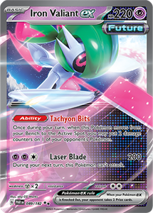 Pokémon Iron Valiant EX Double Rare - PAR 089 -  kaart (Scarlet & Violet - Paradox Rift)