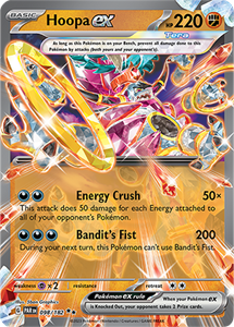 Pokémon Hoopa EX Double Rare - PAR 098 -  kaart (Scarlet & Violet - Paradox Rift)