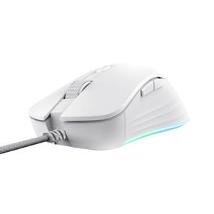 Trust GXT924W YBAR+ GAMING MOUSE WHITE Gaming muis